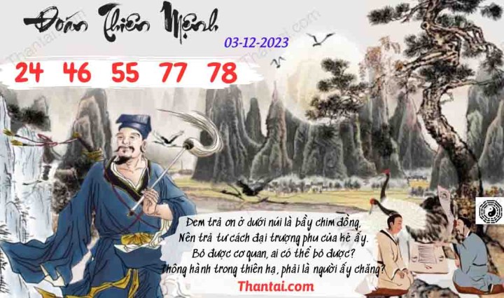 Đoán Thiên Mệnh 18/11/2023
