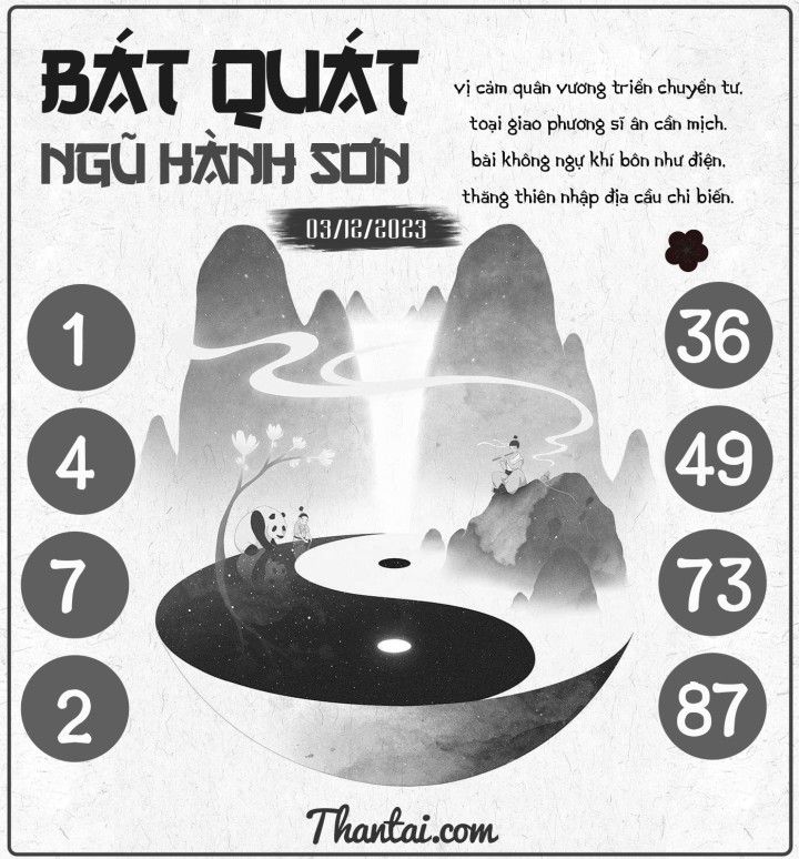 BÁT QUÁI NGŨ HÀNH SƠN 18/11/2023