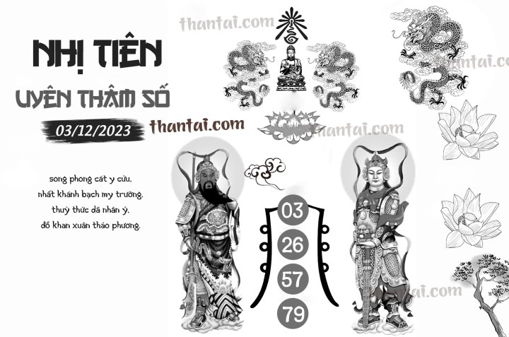 NHỊ TIÊN UYÊN THÂM SỐ 18/11/2023