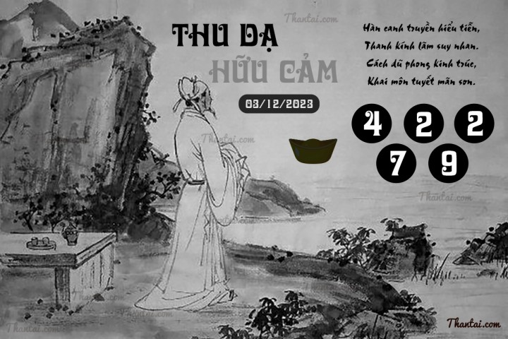 THU DẠ HỮU CẢM 18/11/2023
