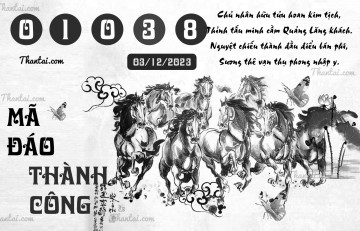 MÃ ĐÁO THÀNH CÔNG 03/12/2023