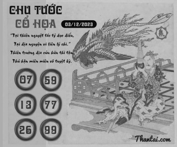 CHU TƯỚC CỔ HỌA 03/12/2023