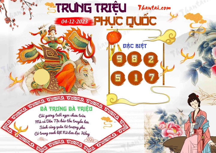 Trưng Triệu Phục Quốc 19/11/2023
