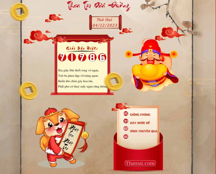 THẦN TÀI DẪN ĐƯỜNG 19/11/2023