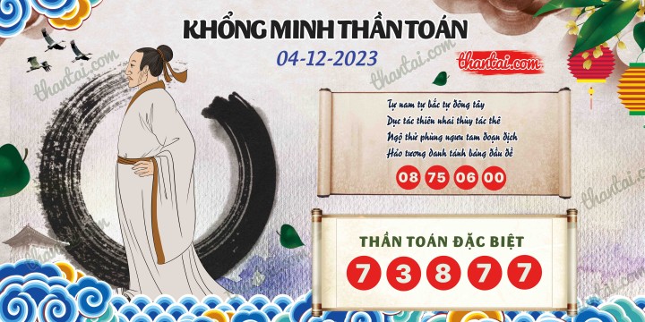 Khổng Minh Thần Toán 19/11/2023