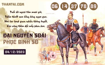 Đại Nguyên Soái 04/12/2023