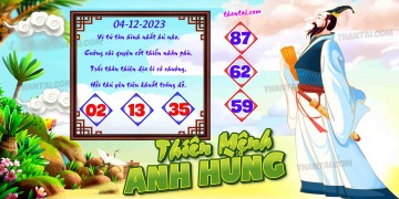 THIÊN MỆNH ANH HÙNG 04/12/2023