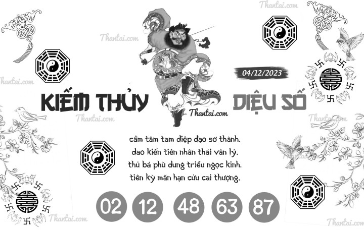 KIẾM THỦY DIỆU SỐ 19/11/2023