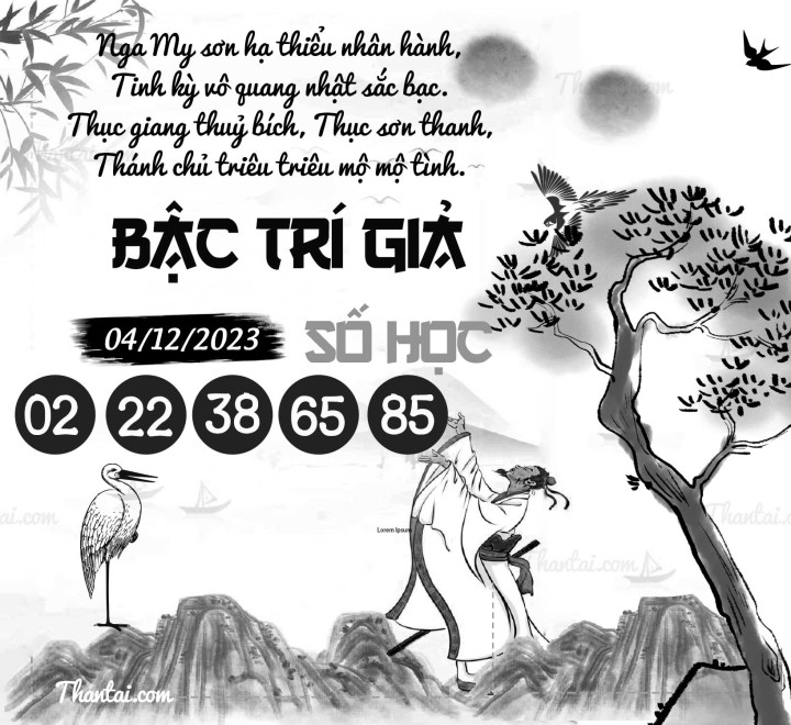 BẬC TRÍ GIẢ SỐ HỌC 20/11/2023