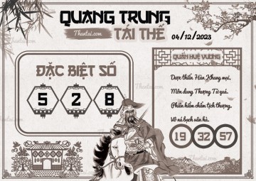 QUANG TRUNG TÁI THẾ 04/12/2023