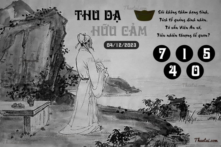 THU DẠ HỮU CẢM 19/11/2023