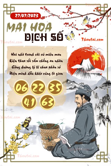 Mai Hoa Dịch Số 27/07/2023