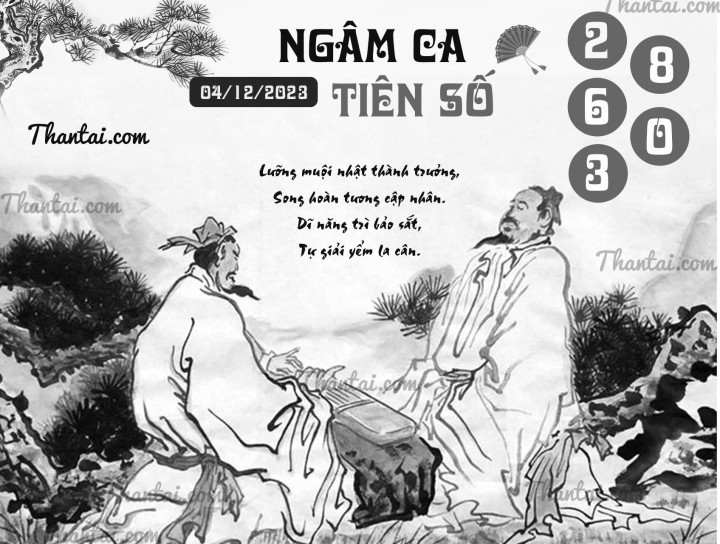 NGÂM CA TIÊN SỐ 19/11/2023