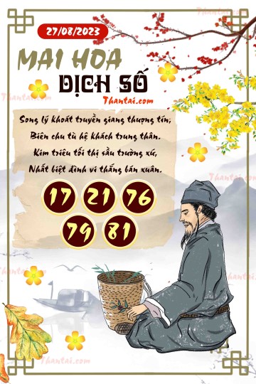 Mai Hoa Dịch Số 27/08/2023