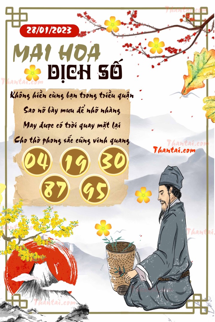 Mai Hoa Dịch Số 13/01/2023