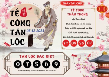 Tế Công Tán Lộc 05/12/2023