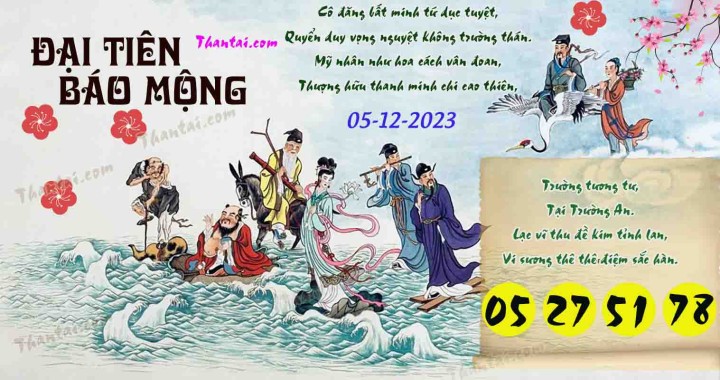 Đại Tiên Báo Mộng 20/11/2023