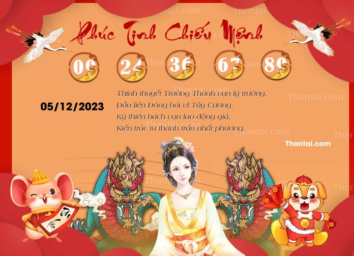Phúc Tinh Chiếu Mệnh 20/11/2023
