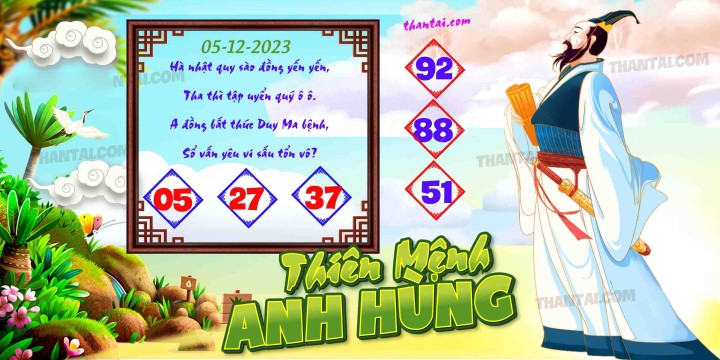THIÊN MỆNH ANH HÙNG 20/11/2023