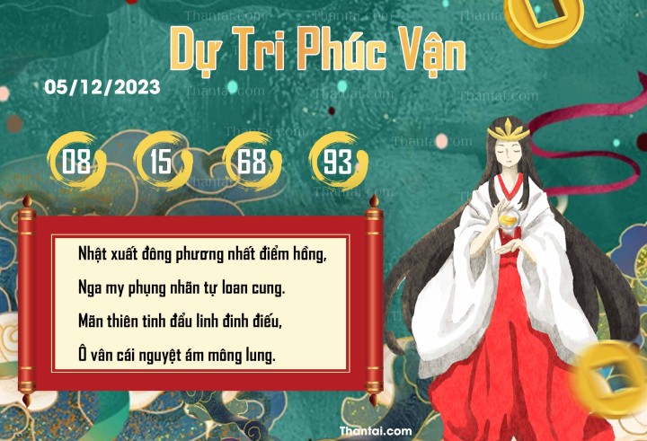 DỰ TRI PHÚC VẬN 20/11/2023