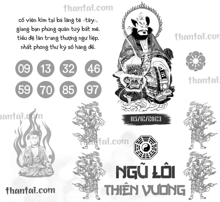 NGŨ LÔI THIÊN VƯƠNG 20/11/2023