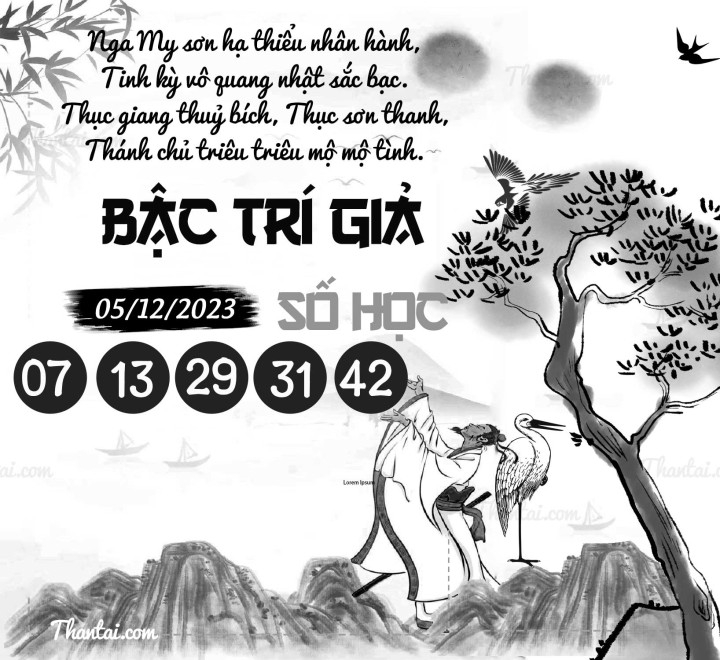 BẬC TRÍ GIẢ SỐ HỌC 20/11/2023