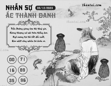 NHẪN SỰ ẮC THÀNH DANH 05/12/2023