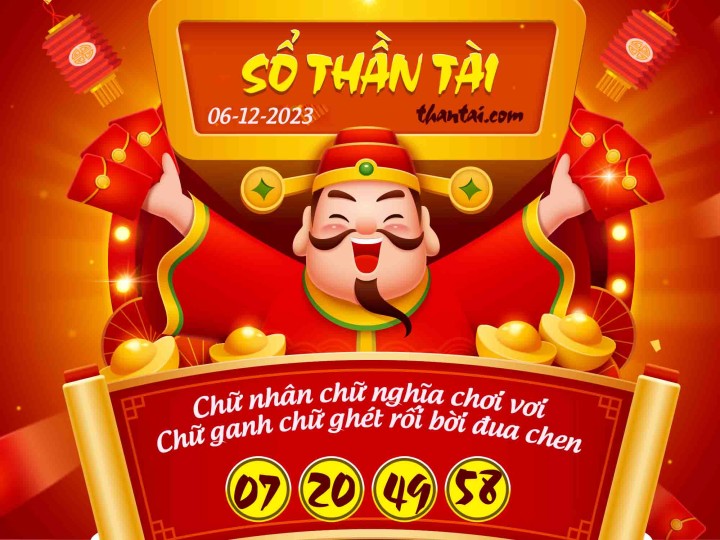 SỔ THẦN TÀI 21/11/2023