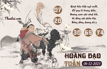 HOÀNG ĐẠO TUẦN 06/12/2023