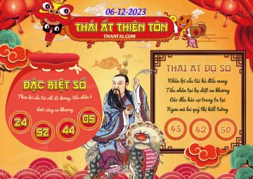 Thái Ất Thiên Tôn 06/12/2023
