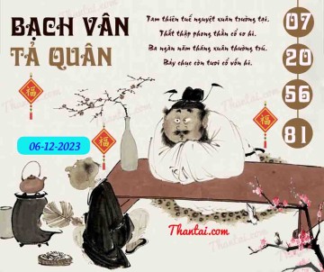 Bạch Vân Tả Quân 06/12/2023