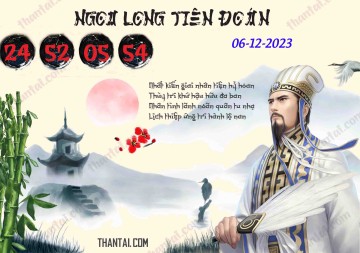 Ngọa Long Tiên Đoán 06/12/2023