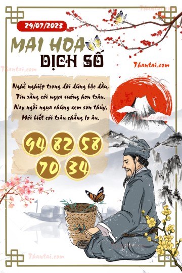 Mai Hoa Dịch Số 29/07/2023