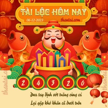 Tài Lộc Hôm Nay 06/12/2023