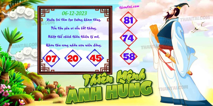 THIÊN MỆNH ANH HÙNG 21/11/2023