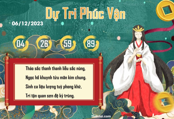 DỰ TRI PHÚC VẬN 21/11/2023
