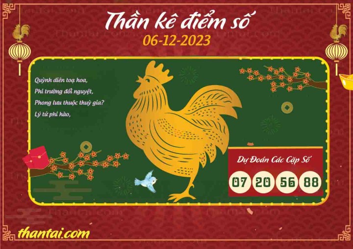 Thần Kê Điểm Số 21/11/2023