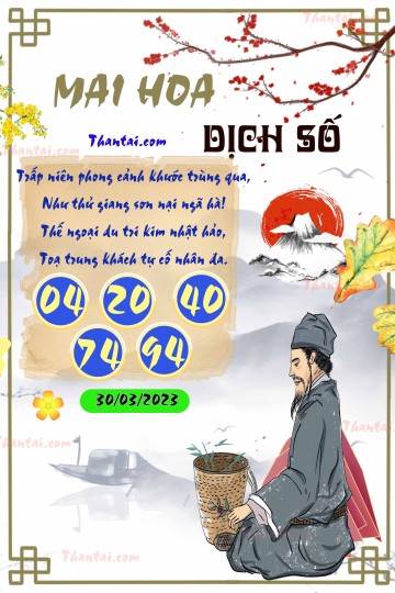 Mai Hoa Dịch Số 30/03/2023