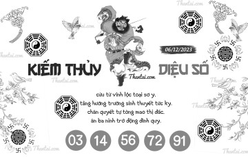 KIẾM THỦY DIỆU SỐ 06/12/2023