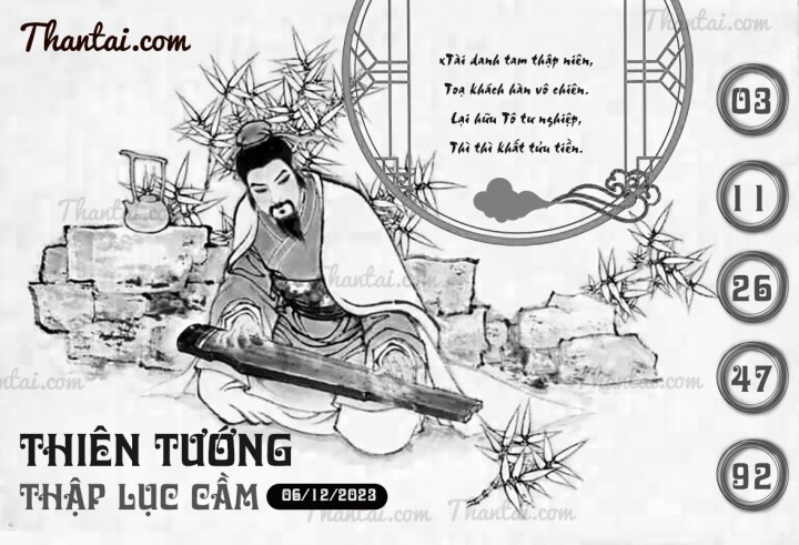 THIÊN TƯỚNG THẬP LỤC CẦU 21/11/2023