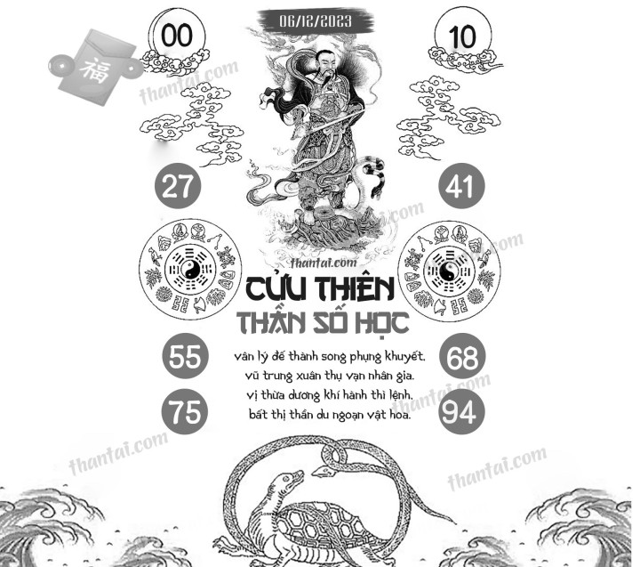 CỬU THIÊN THẦN SỐ HỌC 21/11/2023