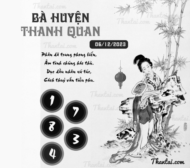 BÀ HUYỆN THANH QUAN 21/11/2023