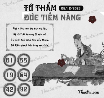 TỨ THẨM ĐỨC TIỀM NĂNG 06/12/2023