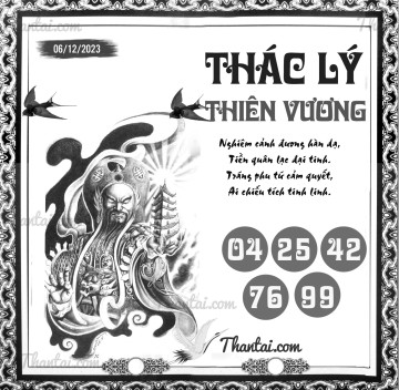 THÁC LÝ THIÊN VƯƠNG 06/12/2023