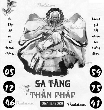 SA TĂNG THẦN PHÁP 06/12/2023