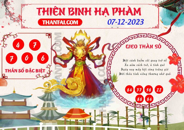 Thiên Binh Hạ Phàm 22/11/2023