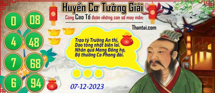 Huyền Cơ Tường Giải 22/11/2023