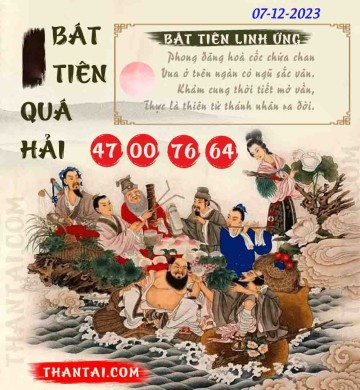 BÁT TIÊN QUÁ HẢI 07/12/2023