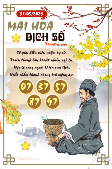 Mai Hoa Dịch Số 31/05/2023