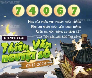 THIÊN VĂN NGUYỆT SỐ 07/12/2023